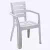 Silla Rimax Barú Con Brazos Gris Hielo