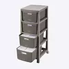 Cajonero Rimax Fique 4 Gavetas Mocca