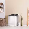 Lavadora Haceb Oasis Semiautomática 7 Kg Blanca