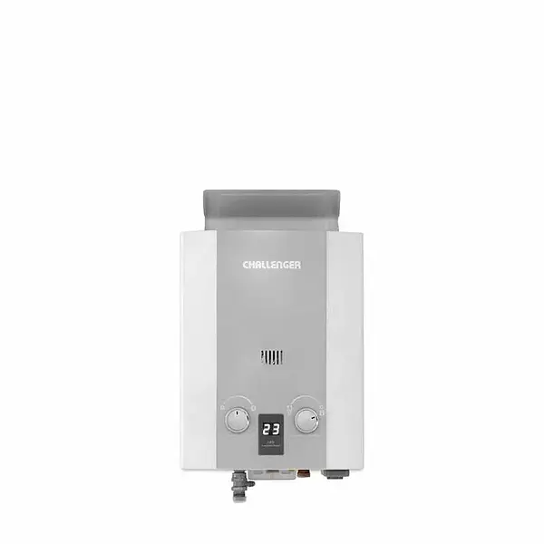 Calentador De Paso A Gas Natural Challenger 5.5 Lts Tiro Nat