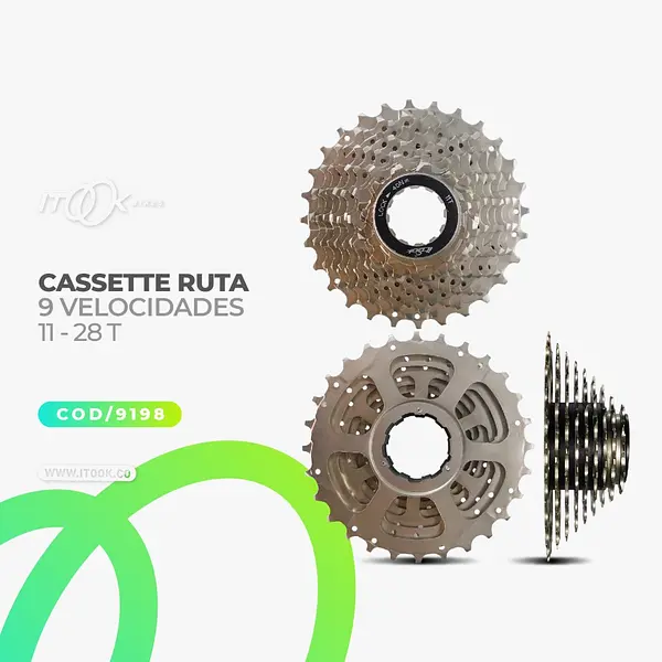 Cassette Itook De Ruta 9 Vel 11-28 T