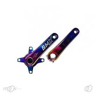 Bielas Para Bmx Tornasol / Bcd 104 170 Mm 645 Gr