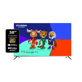 Televisor Hyundai 58 Pulgadas Google Tv Smart Tv 4k