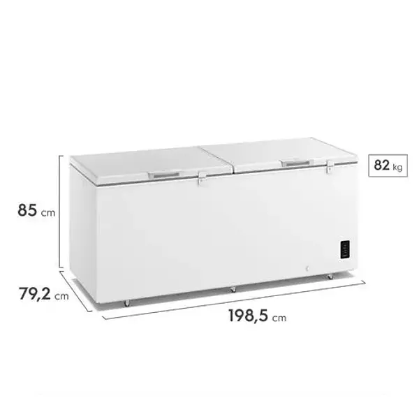 Congelador Electrolux 724l Frost Inverter Blanco