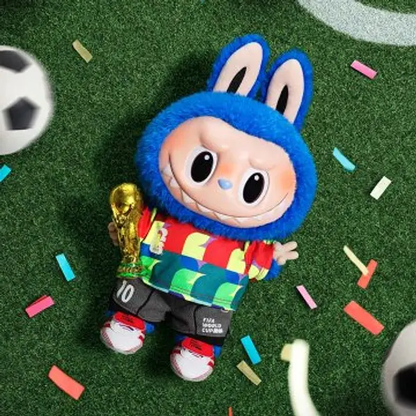 The Monsters × Fifa Series-Catch The Win Vinyl Plush Doll