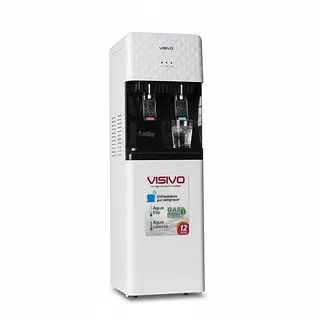 Dispensador De Agua Con Nevera Visivo