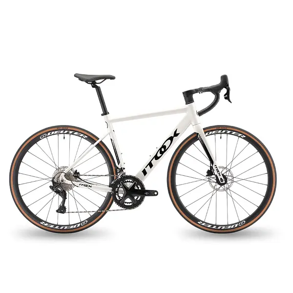 Bicicleta Ruta Blanca En Aluminio Quetzal Grupo Ltwoo 2x11