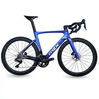 Bicicleta De Ruta Compas Pro Color Azul Petroleo 7.5kg