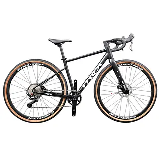 Bicicleta Gravel Crax Aluminio Negra 1x12 Grupo Sensah