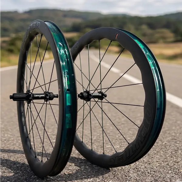 Ruedas F1 Pro Para Bicicletas De Ruta En Carbono/Deuter45-50
