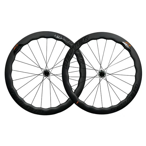Ruedas F1 Pro Para Bicicletas De Ruta En Carbono/Deuter45-50