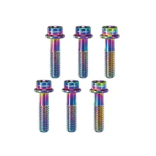 Set De Tornillos De Aleación Titanio Para Potencia/Color Tornasol