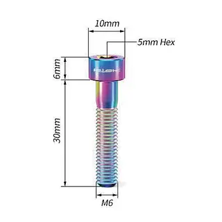 Tornillo M6x30 Para Potenciatornasol
