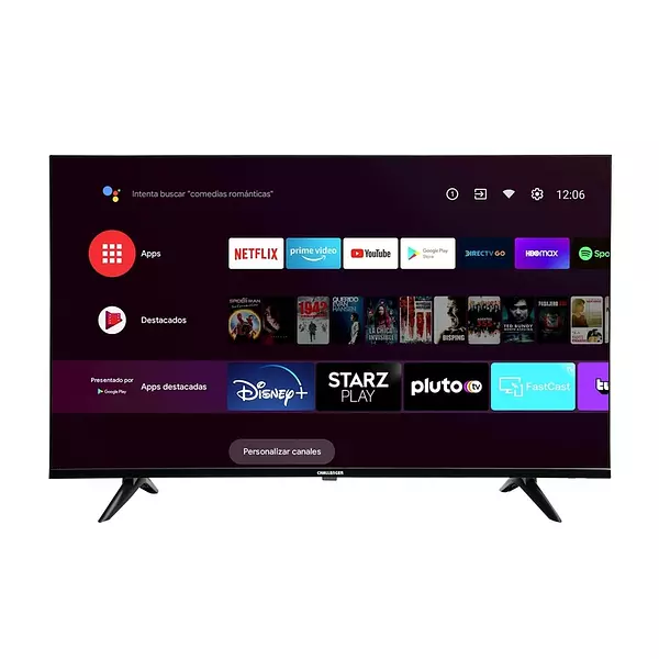 Televisor Challenger 43" Bt Android T2 Smart Tv Fhd